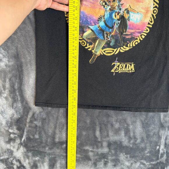 Legends of Zelda Video Game Promo Short Sleeve T-Shirt Size Youth Medium - Picture 3 of 7